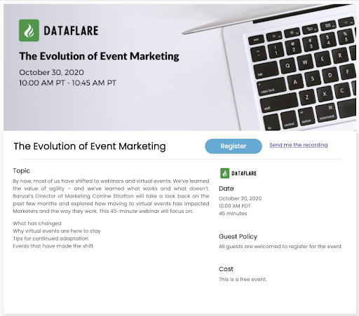 screenshot of Banzai Reach